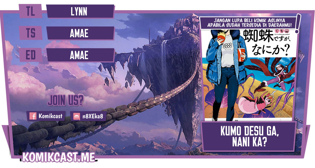 Kumo desu ga, Nani Ka? Chapter 58.2 Bahasa Indonesia